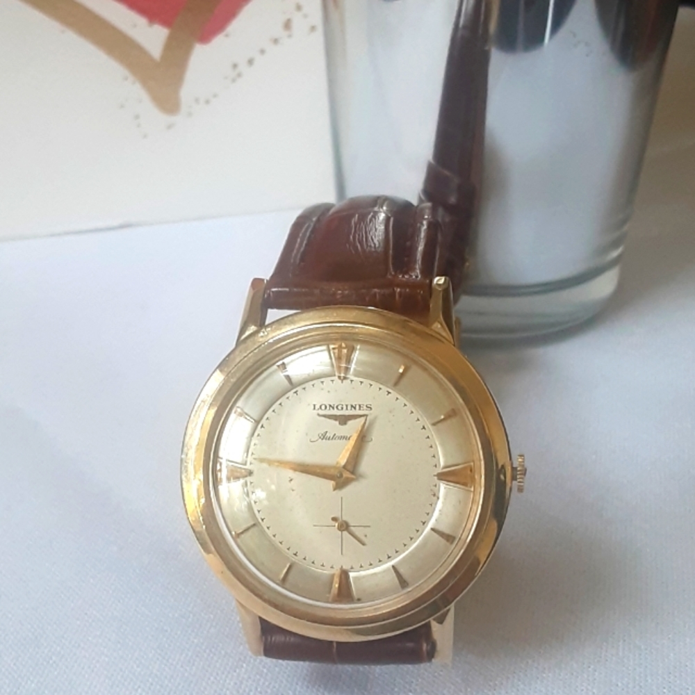 LONGINES Men's 14kt Vintage Watch - Picture 2 of 10